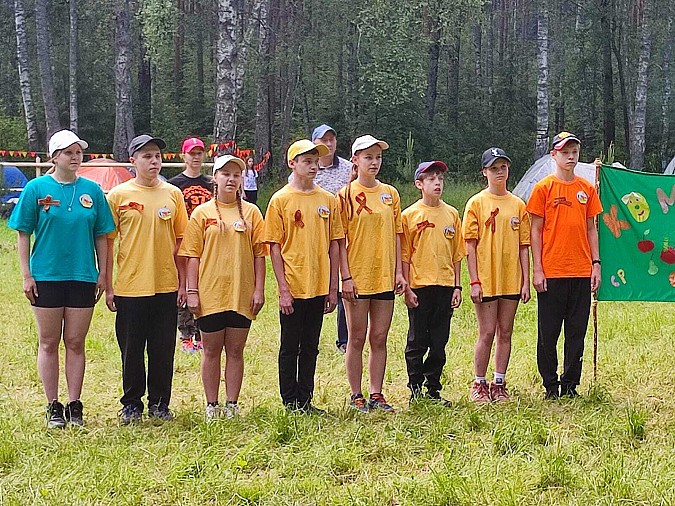 На правом берегу реки Меры стартовал городской школьный турслёт фото 8