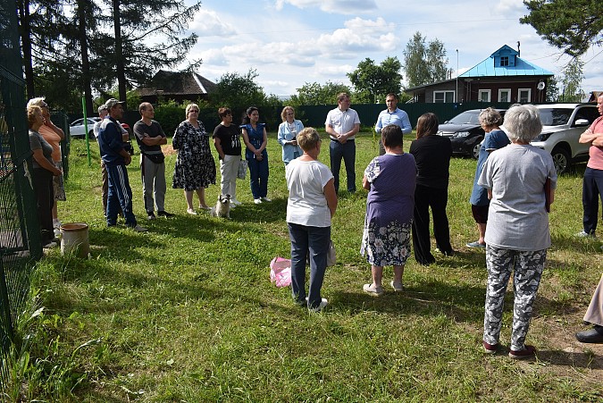 Глава Кинешемского района встретился с жителями ТОСов «Красная горка» и ТОС «Первомайский» фото 4