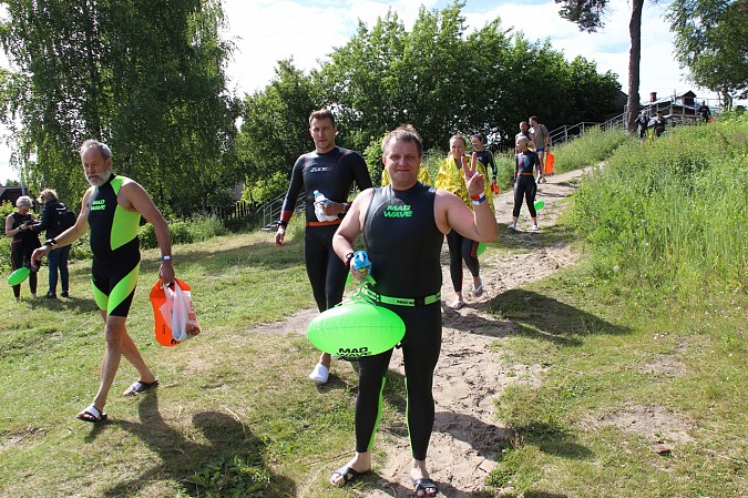 Более 200 спортсменов приняли участие в заплыве Swimcup на Волге фото 7