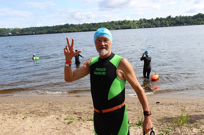 Более 200 спортсменов приняли участие в заплыве Swimcup на Волге фото 6