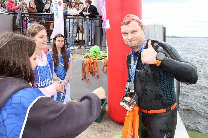 Кинешемцы стали призерами заплыва через Волгу Swimсup Open Water фото 9