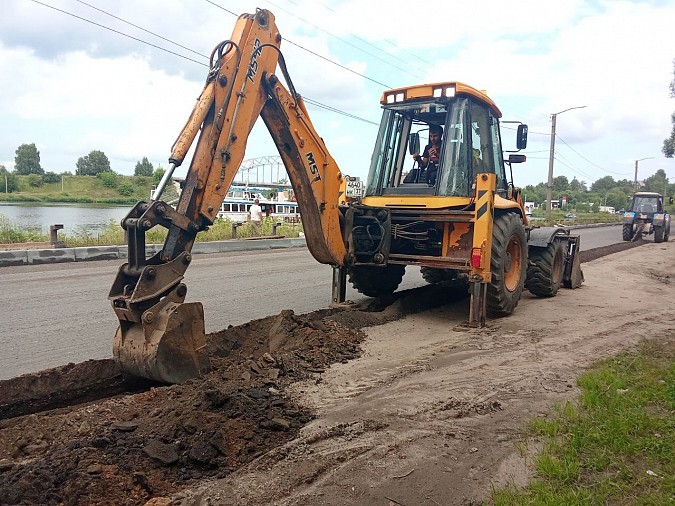 Продолжается капитальный ремонт улицы Подгорной фото 2