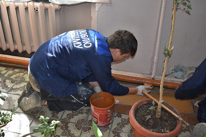 Кинешемские подростки трудятся на благо города фото 4