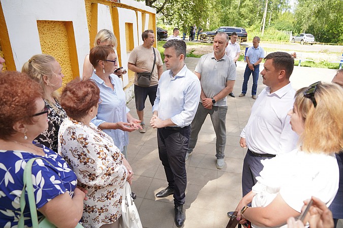Станислав Воскресенский: благоустройство парка в Заволжске завершат за счёт областного бюджета фото 7