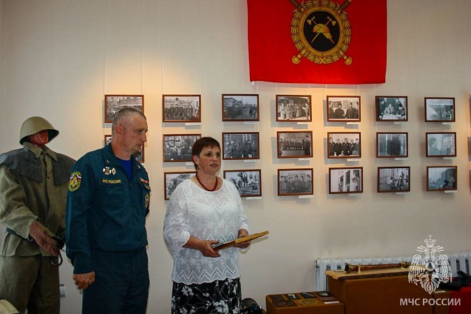 В Заволжске открылась выставка к 90-летию местной пожарной охраны фото 2