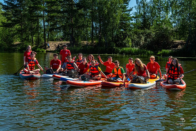 В Кинешме состоялась экологическая акция #ЭкоДесант на сапбордах фото 2
