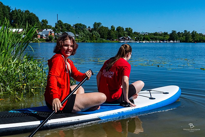 В Кинешме состоялась экологическая акция #ЭкоДесант на сапбордах фото 7