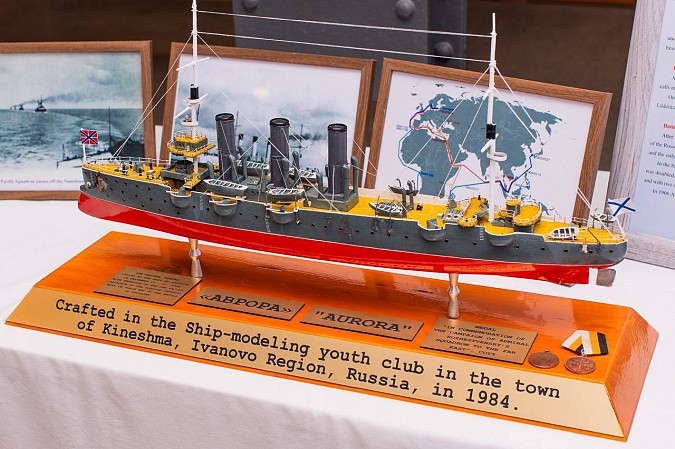 В Кинешме изготовили модель крейсера «Аврора» для Морского музея в Намибии фото 3