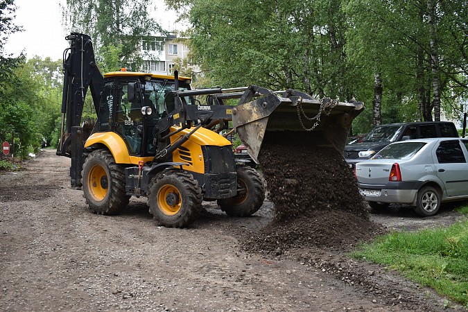 В Кинешме приступили к ремонту придомовых территорий фото 3