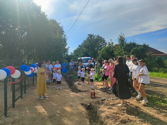 В Наволоках открыли новую детскую площадку фото 3