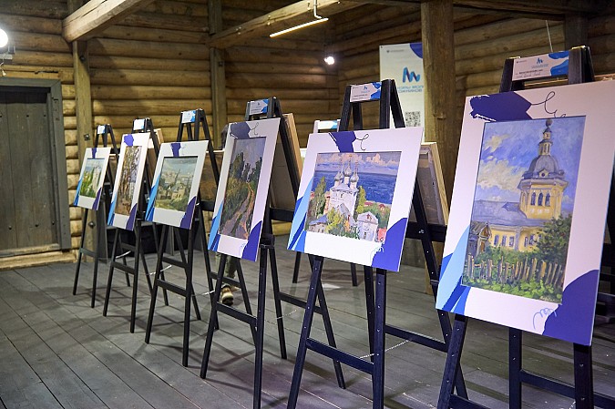 В рамках проекта Минкультуры России открылась выставка работ, посвященных Юрьевцу фото 2