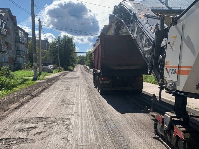Начался второй этап ремонта дороги по улице Григория Королева фото 2