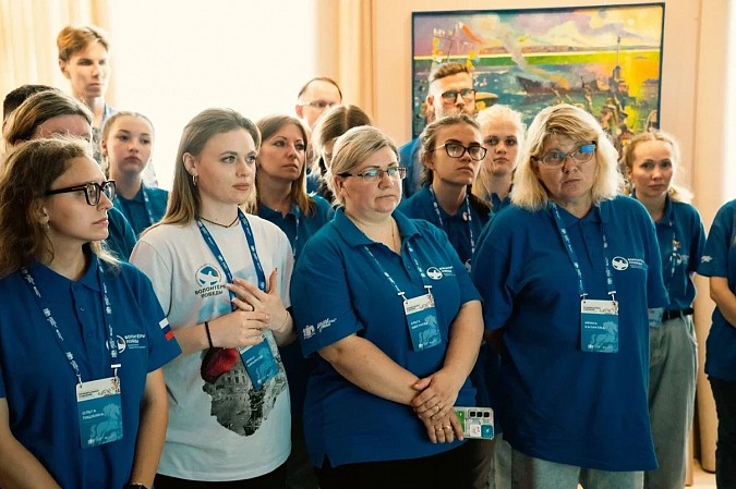 Кинешемский музей принимал волонтёров Победы фото 3