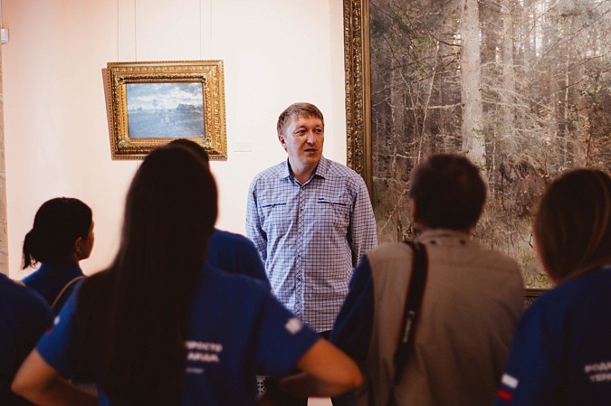 Кинешемский музей принимал волонтёров Победы фото 7