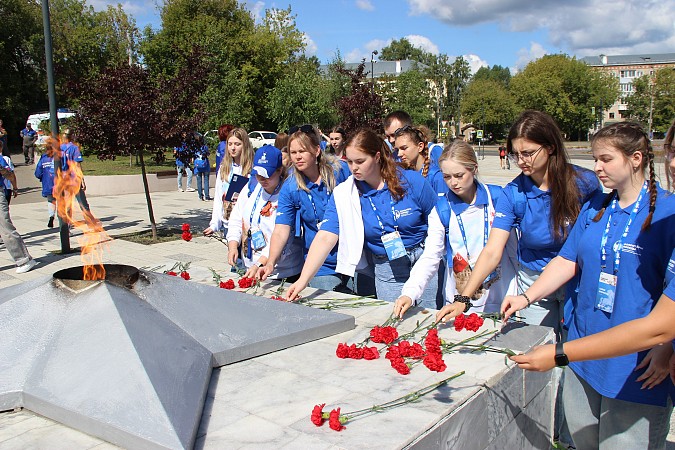 В Кинешму съехались «Волонтёры Победы» со всей России фото 9