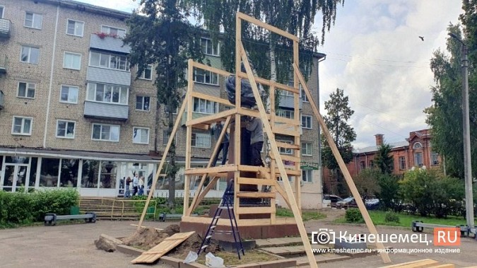 Бюсту Маршала А.М. Василевского в Кинешме вернут бронзовый вид фото 4