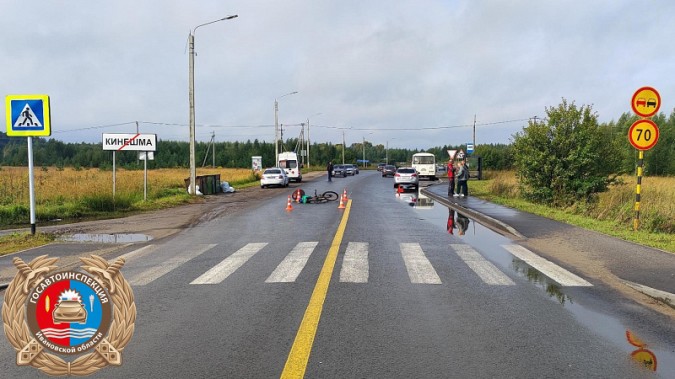 В Кинешме пенсионера на электровелосипеде сбила иномарка фото 2