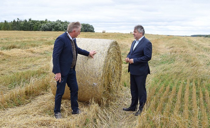 В хозяйствах Ивановской области продолжается уборочная кампания фото 2