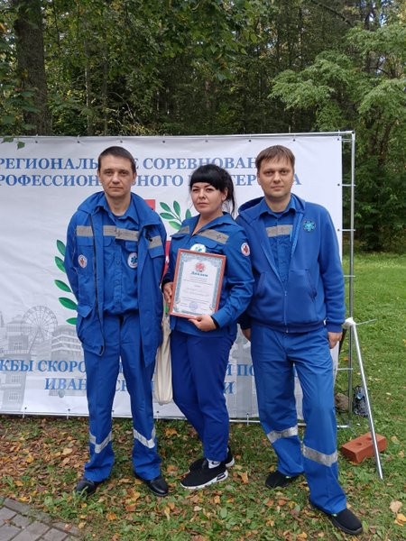 Сотрудники кинешемской «скорой» приняли участие в региональных соревнованиях фото 2