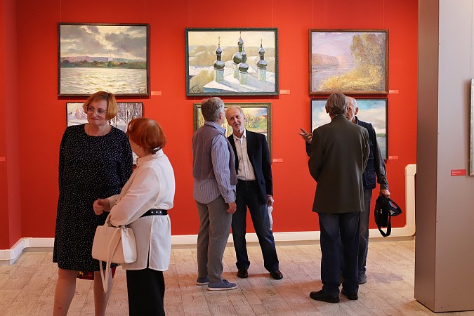 В Кинешме открылась юбилейная персональная выставка Игоря Беляева фото 11