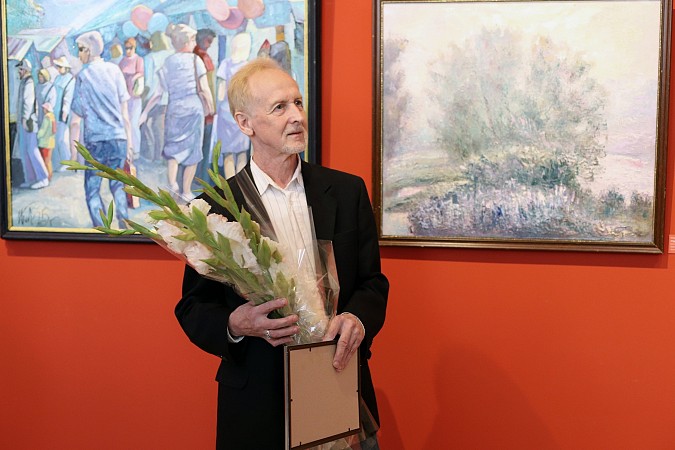 В Кинешме открылась юбилейная персональная выставка Игоря Беляева фото 7