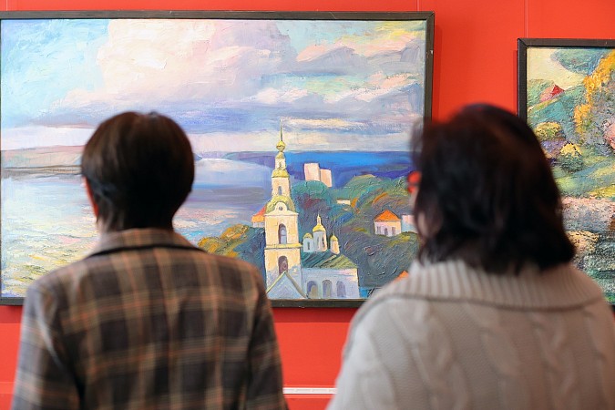 В Кинешме открылась юбилейная персональная выставка Игоря Беляева фото 10