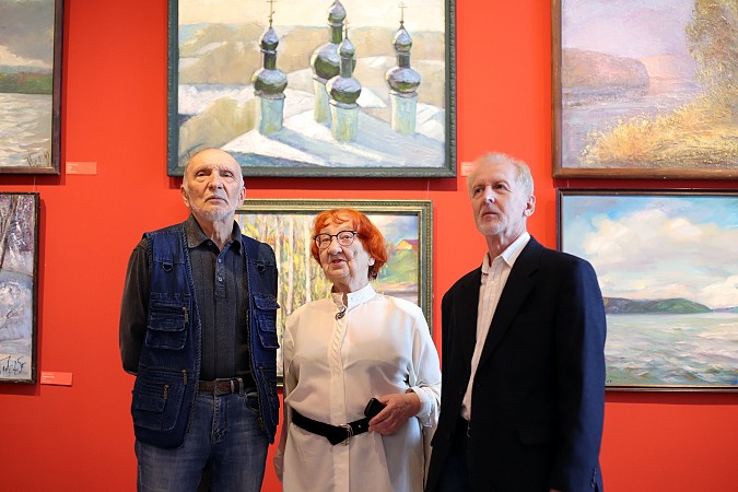 В Кинешме открылась юбилейная персональная выставка Игоря Беляева фото 9