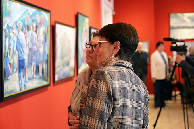 В Кинешме открылась юбилейная персональная выставка Игоря Беляева фото 8