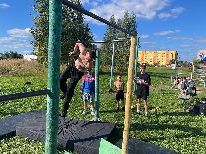 В Кинешме состоялись соревнования по воркауту фото 12