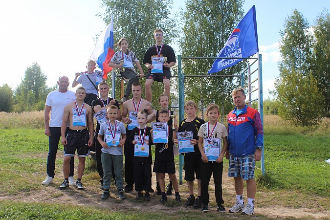 В Кинешме состоялись соревнования по воркауту фото 7