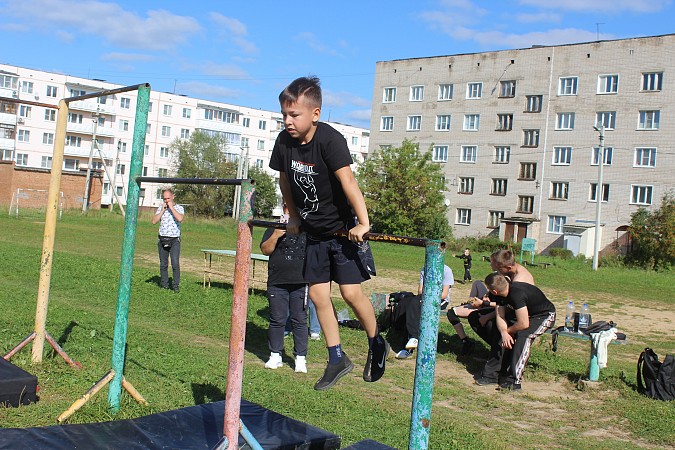 В Кинешме состоялись соревнования по воркауту фото 9