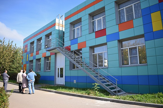 В Кинешме капитально отремонтировали фасад детского сада №50 фото 5