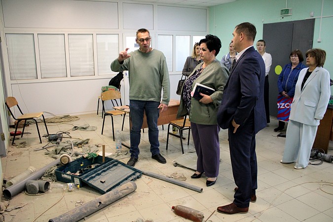 В Кинешемском районе продолжается ремонт учреждений дополнительного образования фото 3