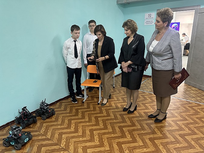 В Кванториуме школы №1 прошел День открытых дверей фото 7