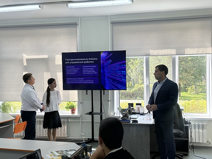 В Кванториуме школы №1 прошел День открытых дверей фото 6