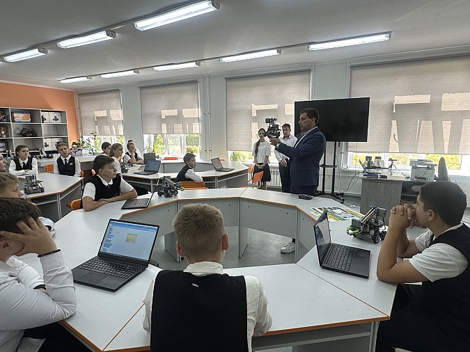 В Кванториуме школы №1 прошел День открытых дверей фото 8