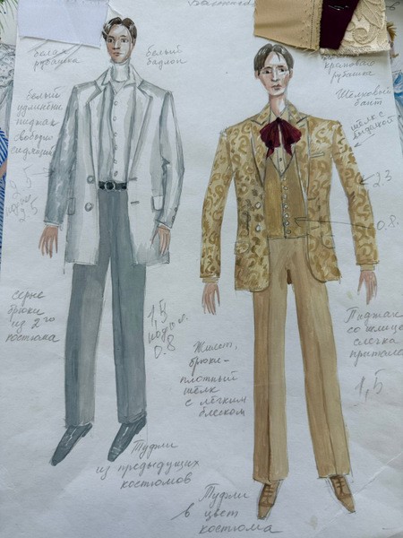 Более 30 сценических костюмов создадут к премьере «Мудреца» в Кинешемском театре фото 2