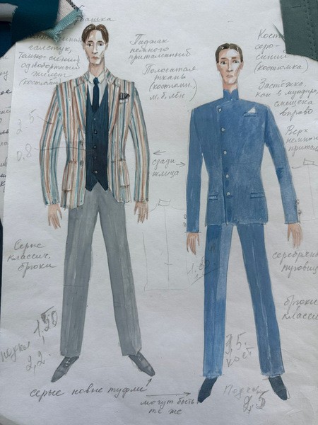 Более 30 сценических костюмов создадут к премьере «Мудреца» в Кинешемском театре фото 6