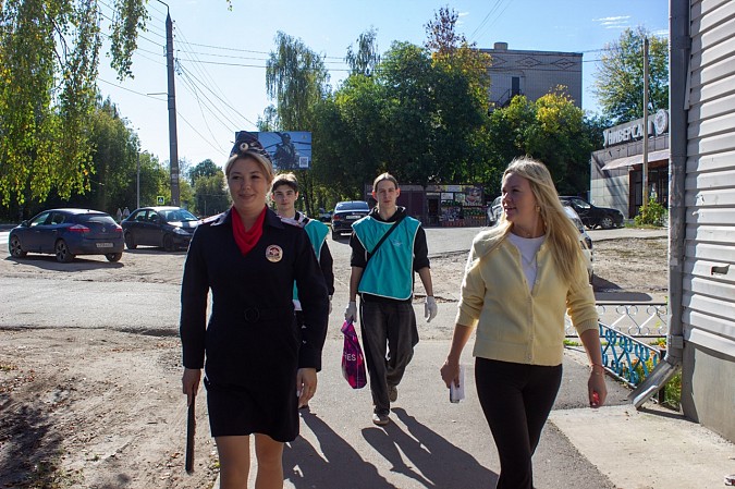 В Кинешме прошла акция «Трафарет безопасности» фото 6