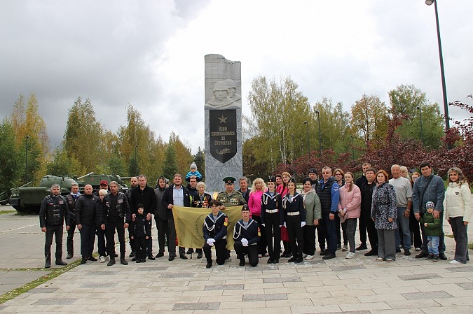 Кинешемцы присоединились к автопробегу в честь Маршала Василевского фото 11