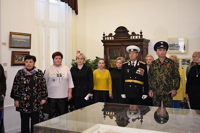 В Кинешемском музее погасили почтовую марку в честь маршала А.М.Василевского фото 5