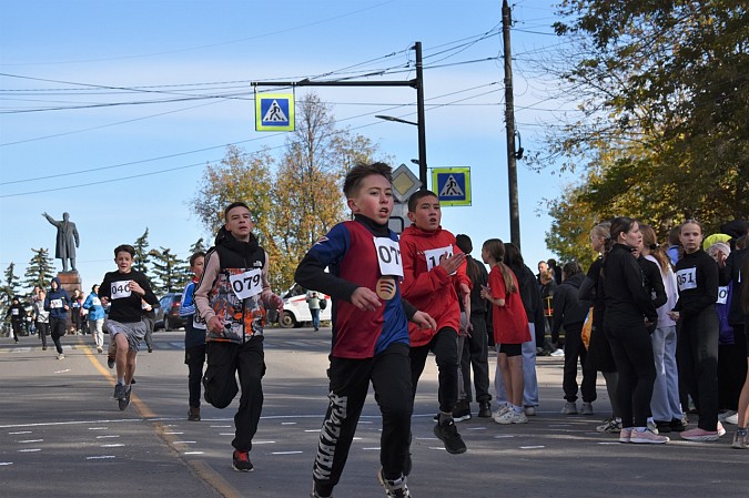 Более 500 человек вышли на старт пробега памяти маршала А.М.Василевского фото 57