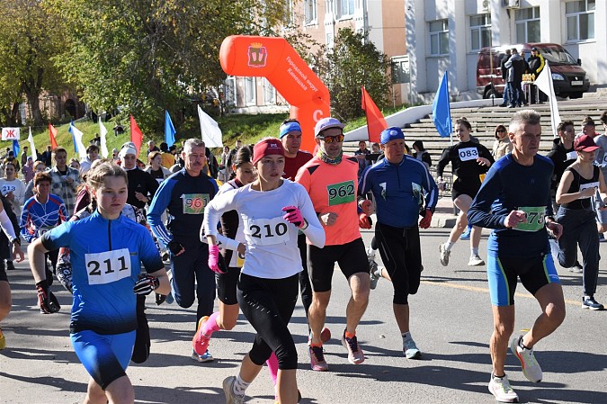 Более 500 человек вышли на старт пробега памяти маршала А.М.Василевского фото 42