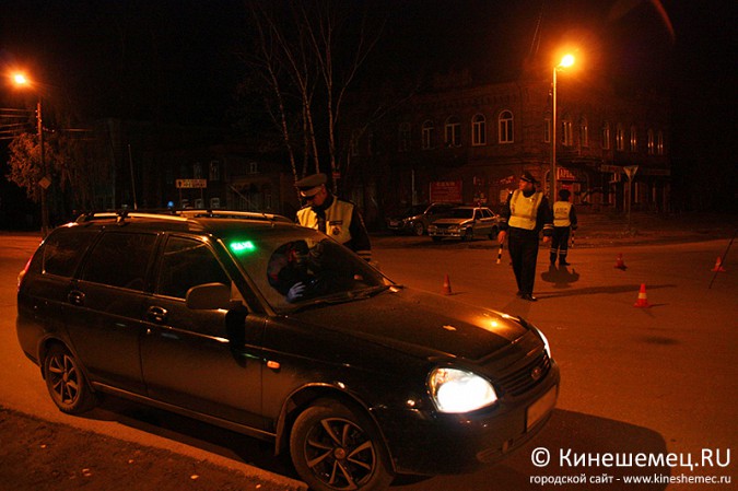 Сплошную массовую проверку водителей на трезвость провели в Кинешме фото 3