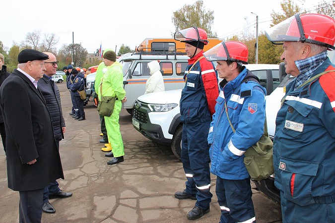 В Кинешме прошел смотр сил и средств постоянной готовности фото 3
