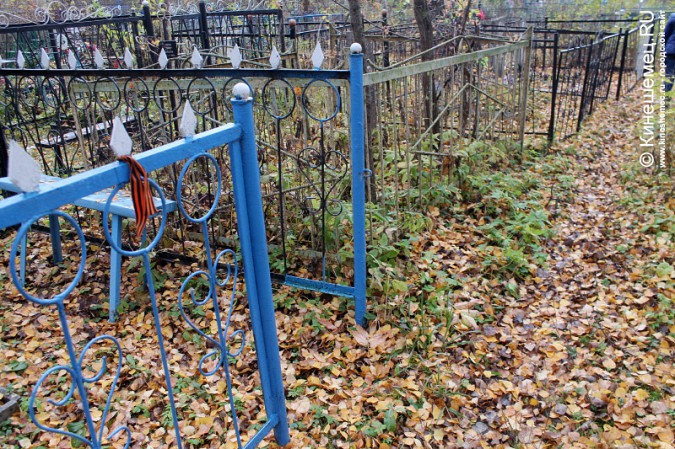 На кинешемских кладбищах орудуют вандалы фото 4