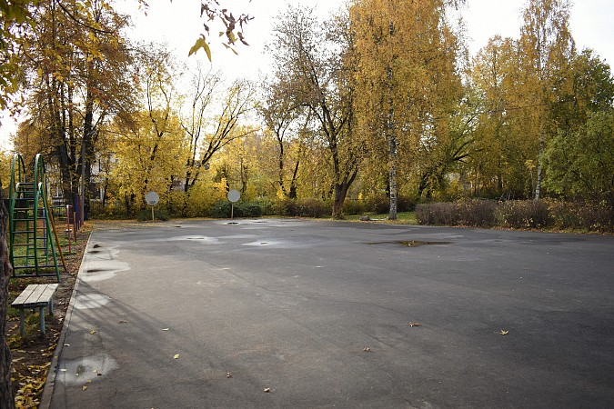 В Кинешме заасфальтировали территории начального звена гимназии и школы №19 фото 8