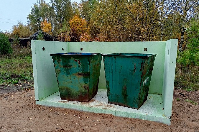 В Кинешемском районе на установку контейнерных площадок направили более 1 млн рублей фото 2