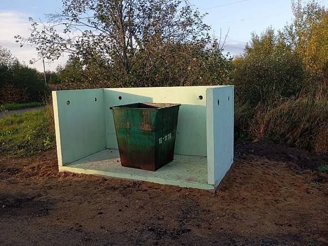 В Кинешемском районе на установку контейнерных площадок направили более 1 млн рублей фото 5