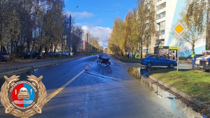 На улице Щорса водитель на «Киа Рио» сбил мотоциклиста фото 2